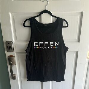 District Black Sleeveless Relaxed Tank Top